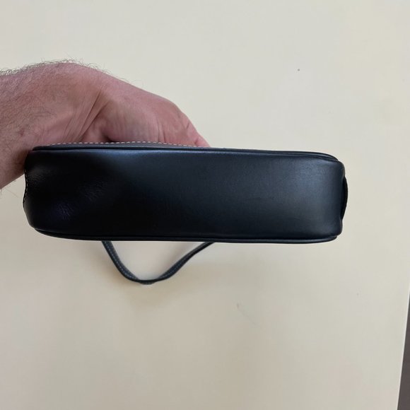 Coach Hampton Vintage Peach Leather Canvas Mini Bag - Picture 3 of 8